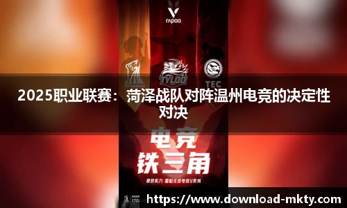 2025职业联赛：菏泽战队对阵温州电竞的决定性对决